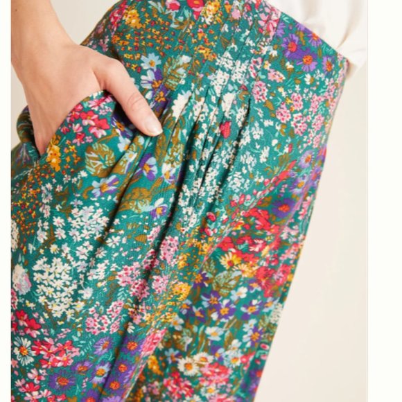 Anthropologie Cabo Pleated Wide Leg Pants Size 4 - Picture 7 of 7